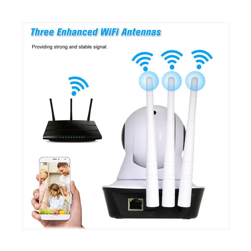 Black label cam 720p hd wifi surveillance camera