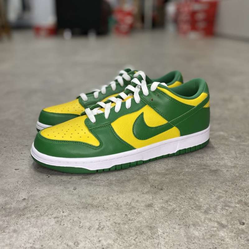 dunk green yellow