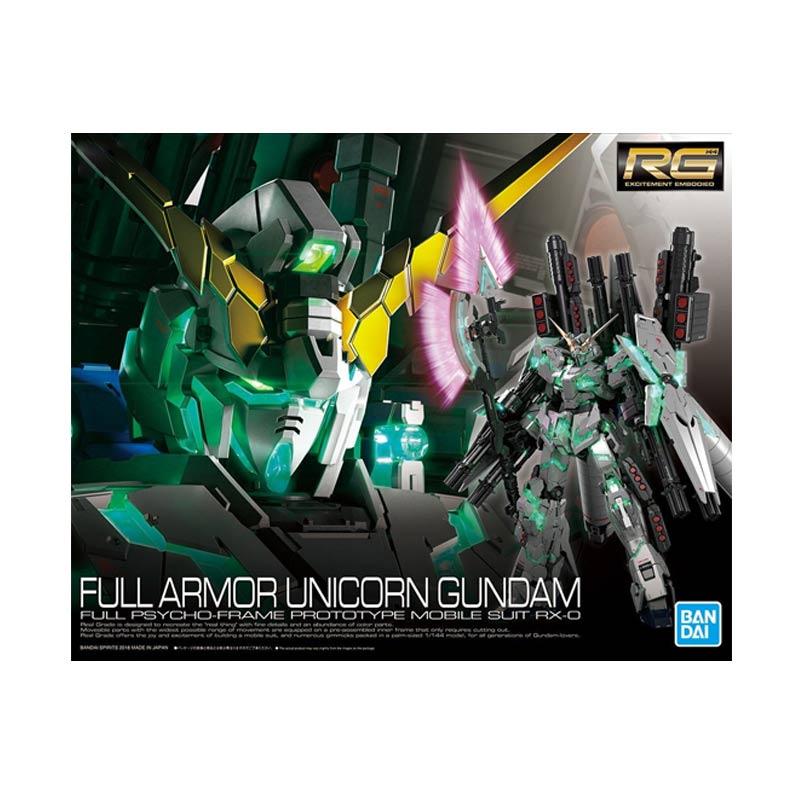 Jual Bandai Rg Full Armor Unicorn Gundam Model Kit 1 144 Online