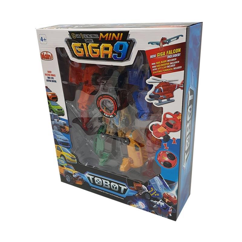 hmc robot transform tobot giga 9 mainan anak