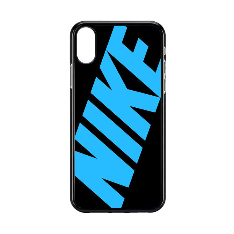 indocustomcase indocustomcase nike blue 2d softcase casing for apple iphone