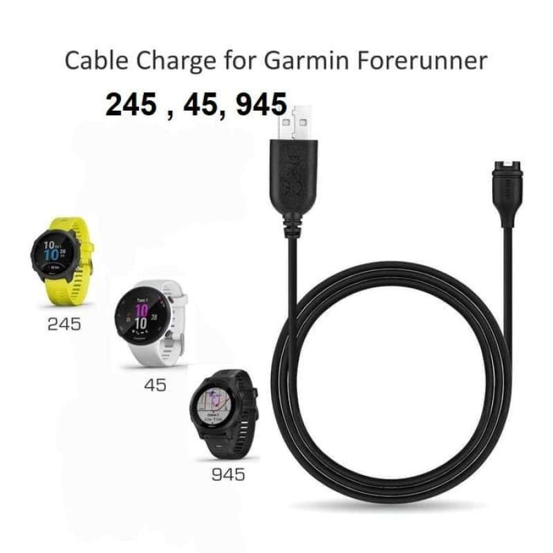 Jual Cable Charger for Garmin Forerunner 45 245 945 kabel charger