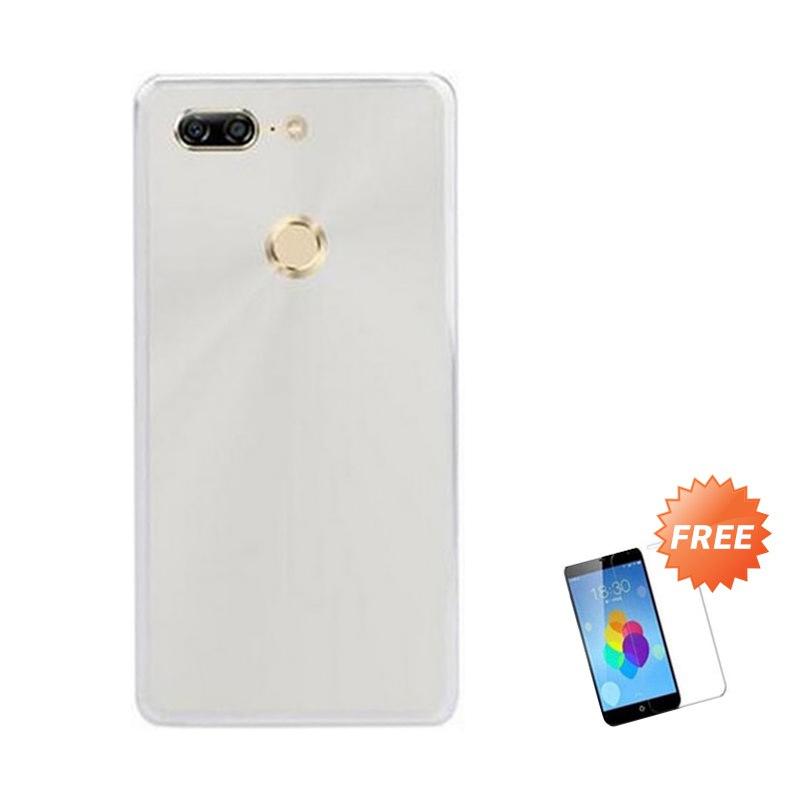 Jual Oem Ultra Thin Softcase Casing For Lenovo K5 2018 Or K350t Clear Free Tempered Glass Murah Mei 2021 Blibli