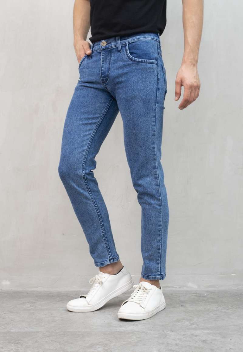 Jual Celana panjang Jeans Slim Fit biru 