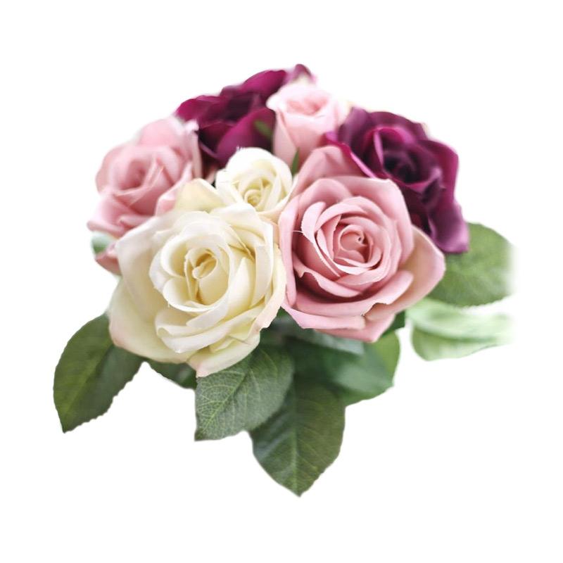 Jual Bluelans Artificial Rose Wedding Party Bride Bouquet Home Decor Flower 1 Bouquet 9 Heads Online September 2020 Blibli Com,Handmade Easy Chocolate Cake Decoration At Home