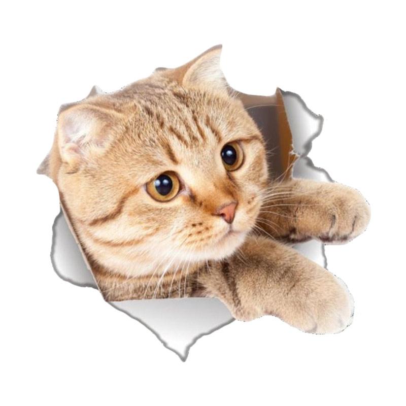 Jual Bluelans C Cute Cat Dog Pattern Toilet Lid Cover Decal Wall Art Sticker Bathroom Home Decor Online November 2020 Blibli Com