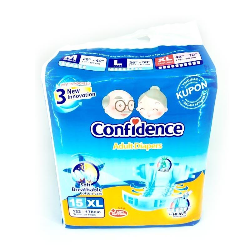 Jual Confidence Adult Premium Diaper Popok Dewasa Size Xl 15 Pcs Murah Mei 2021 Blibli