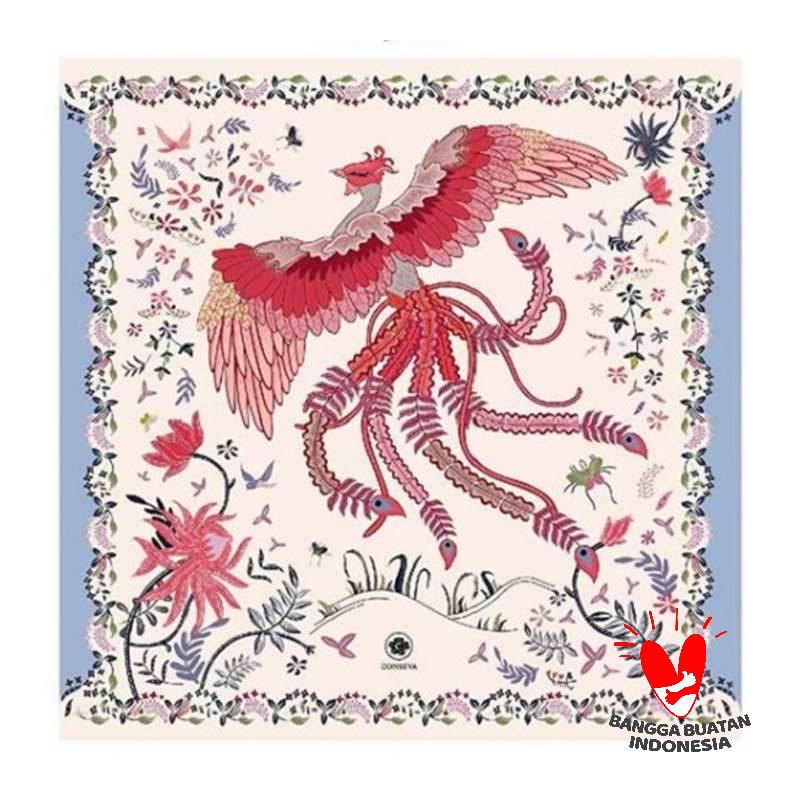 Jual Conseva Phoenix Scarf Biru Oriental Murah Februari 2020