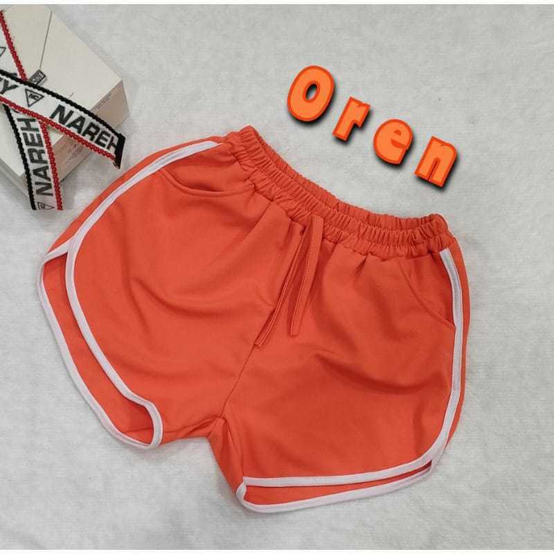 Wanita Santai Hotpants - Polos 