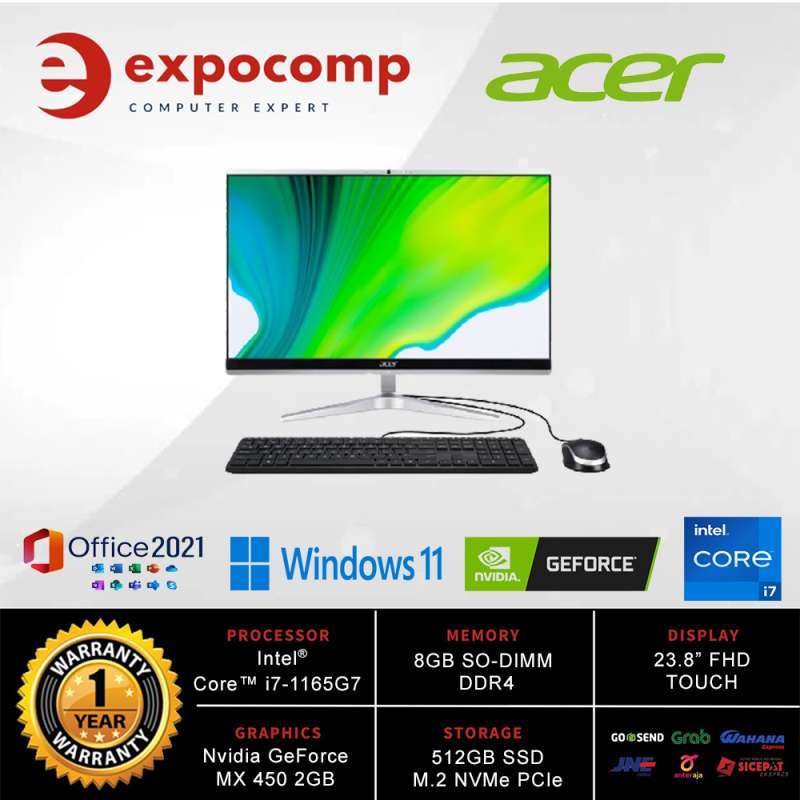 Jual ACER PC ALL IN ONE C24-1651 CORE 