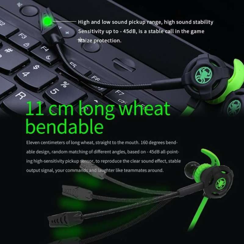 Jual Plextone G30 Earphone Dual 