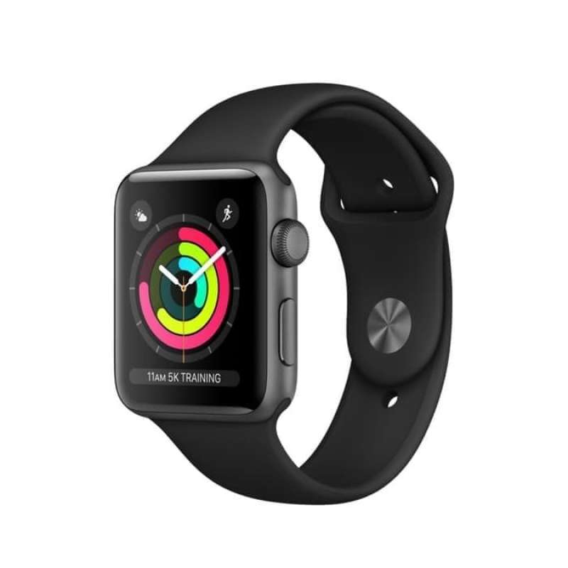 GPS 42mm Space Gray-Black Sport Band 
