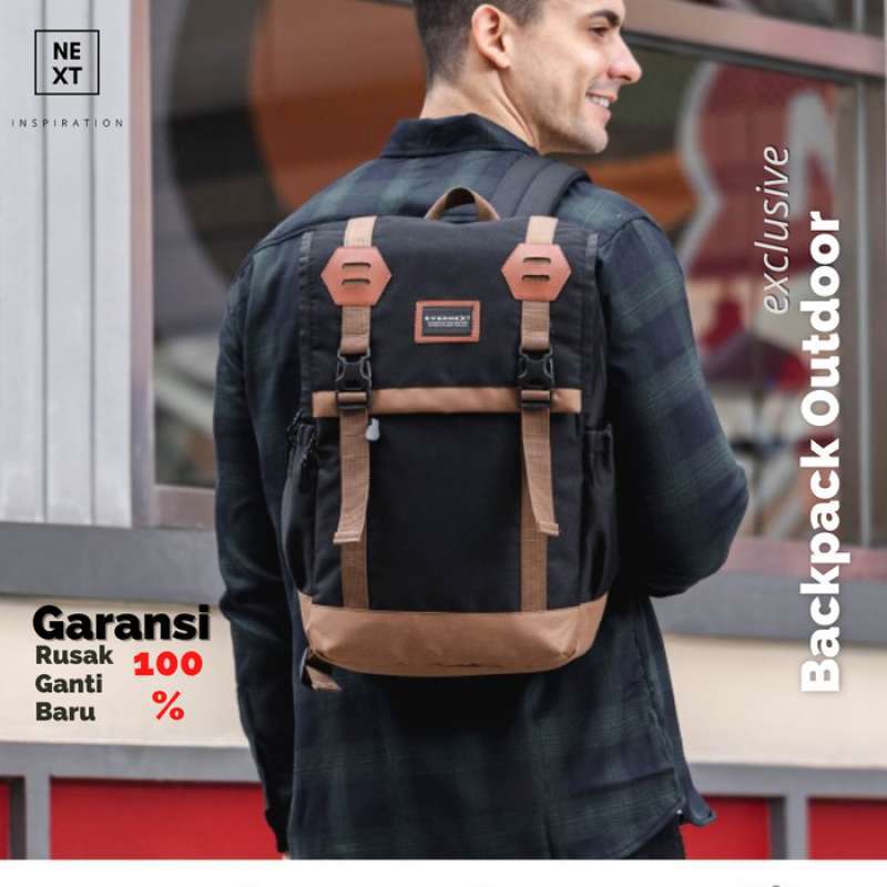 Tas backpack pria branded discount