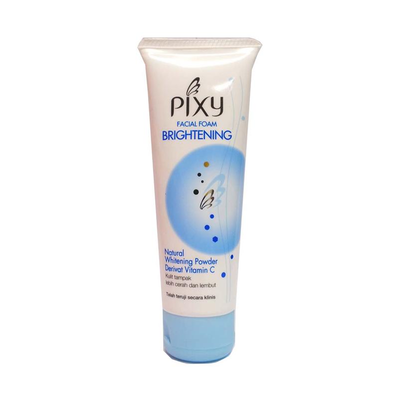 pixy facial foam brightening
