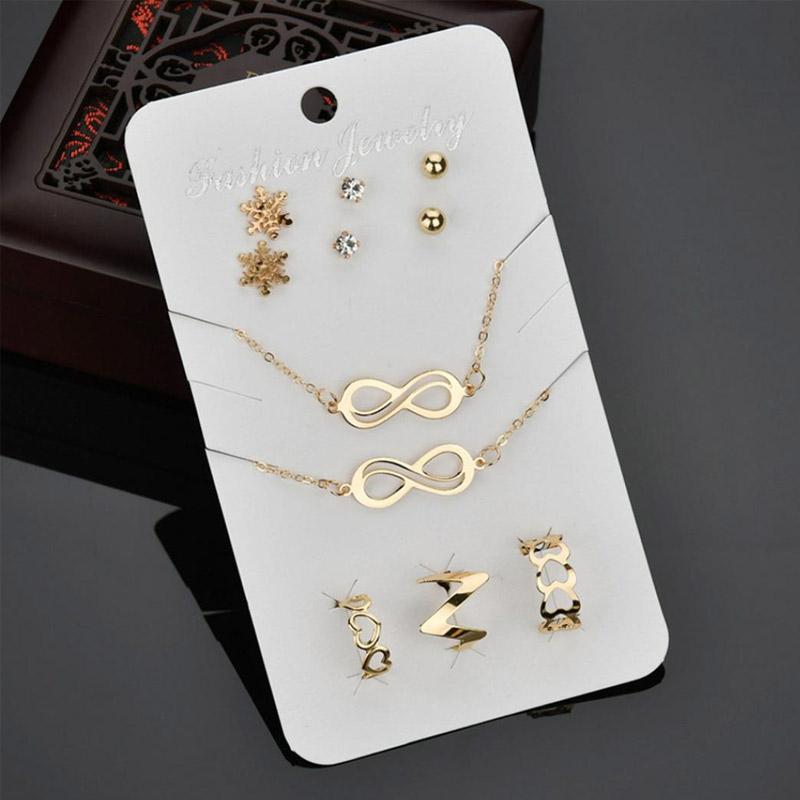 Bluelans Infinity Symbol Necklace 