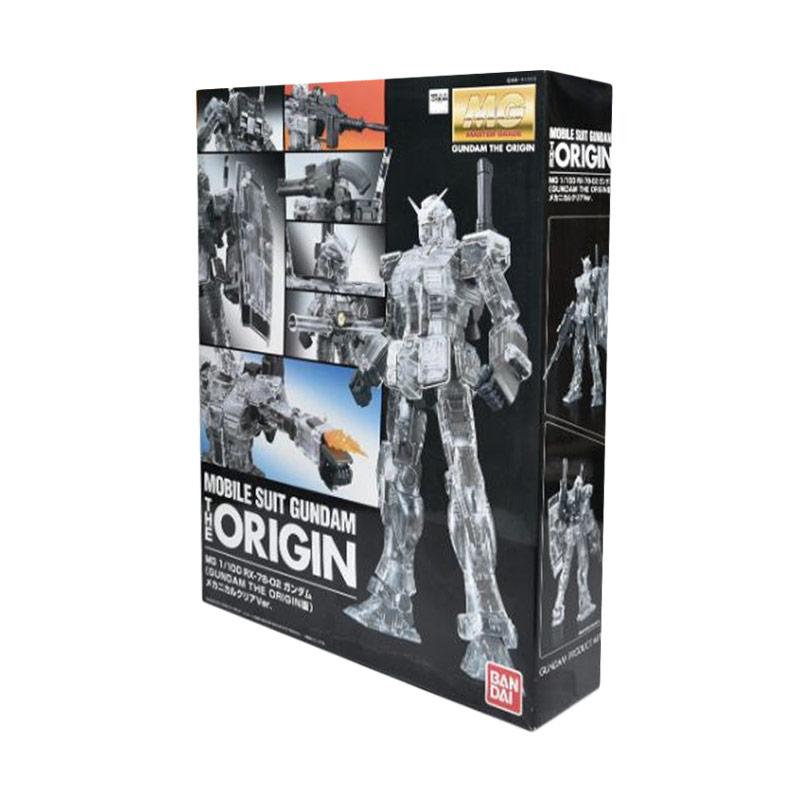 Jual Bandai Mg Rx 78 2 Gundam The Origin Mechanical Clear Ver Limited Model Kit 1 100 Online September 2020 Blibli Com