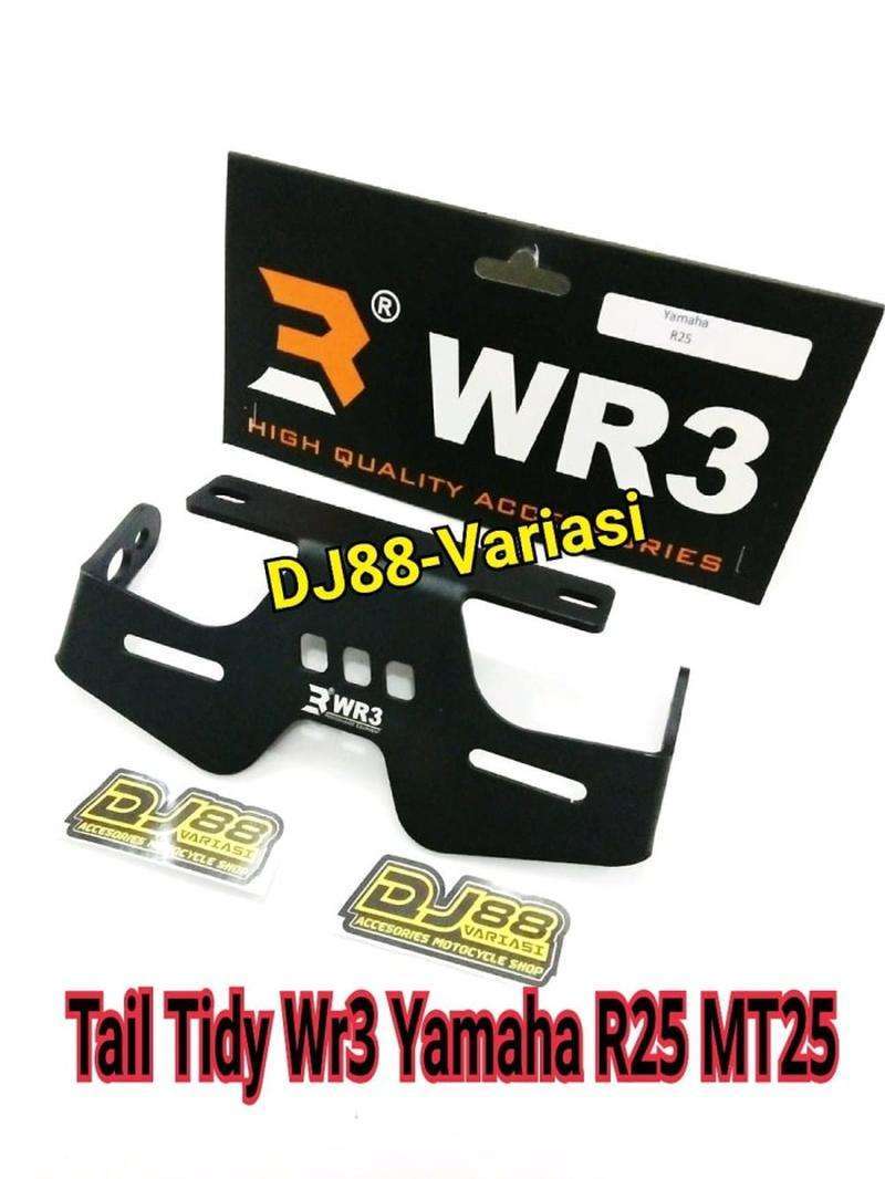 Promo Tail Tidy Wr3 Yamaha R25 Mt25 Dudukan Breket Nopol Belakang