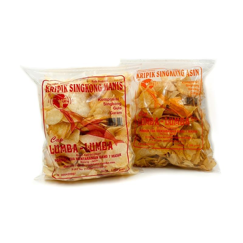 Jual Lumba Lumba Keripik Singkong Malang 2 Rasa Kecil 2 Pack 200 G Online April 2021 Blibli