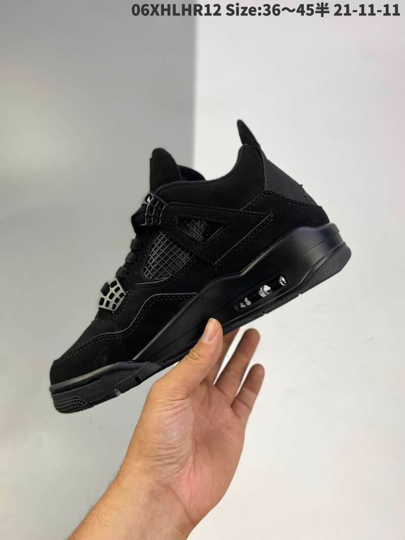 Jual NIKE AIR Jordan 4 Retro Black Cat 