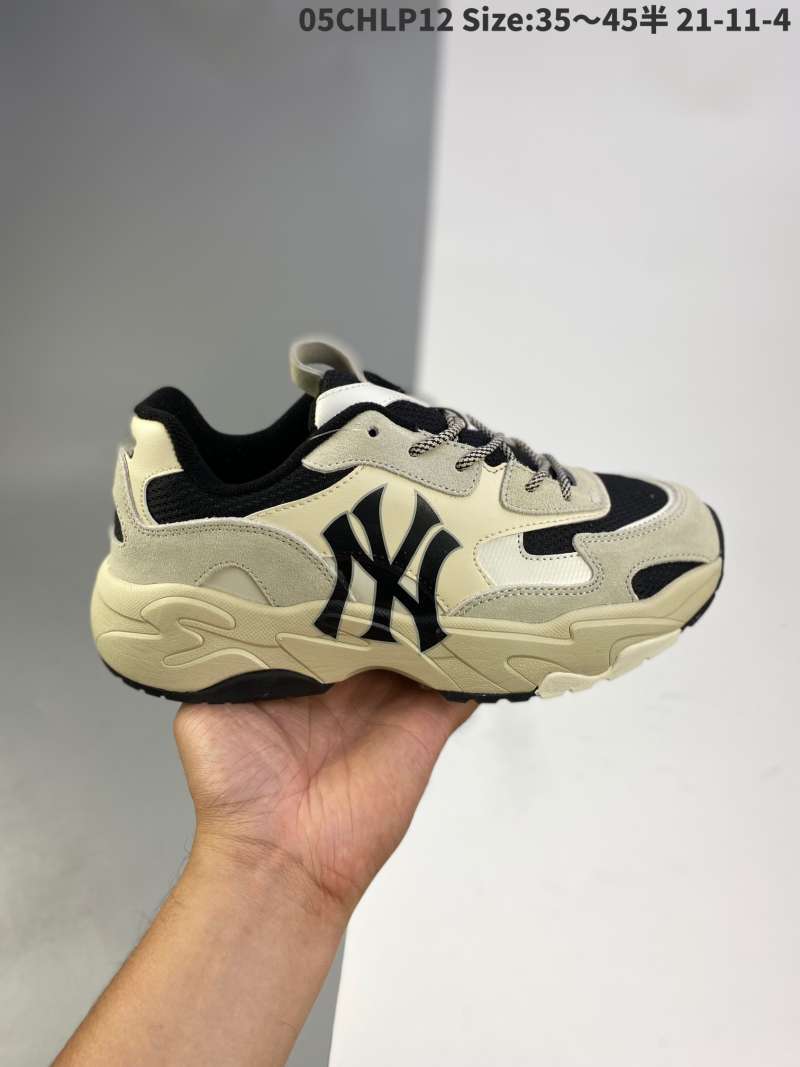 Mlb Korea New York Yankees Ny Increased Classic Big Logo Caramel Bottom Dad  Shoes  Lazada PH