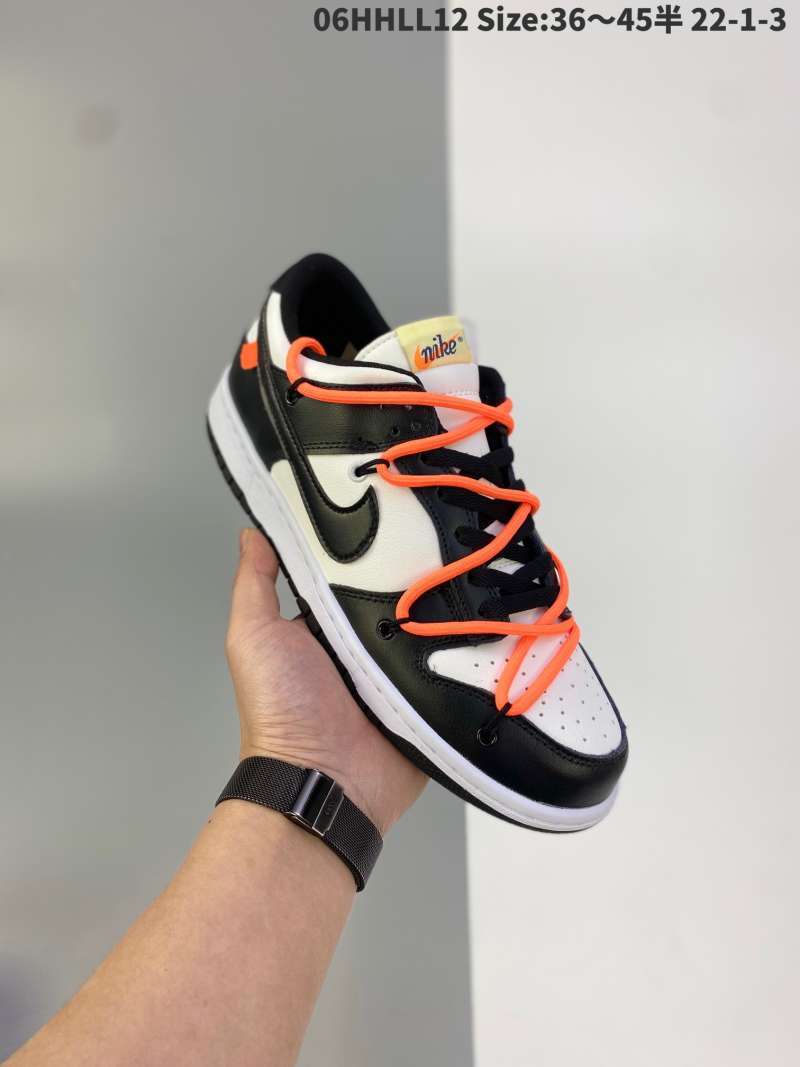black off white dunk lows
