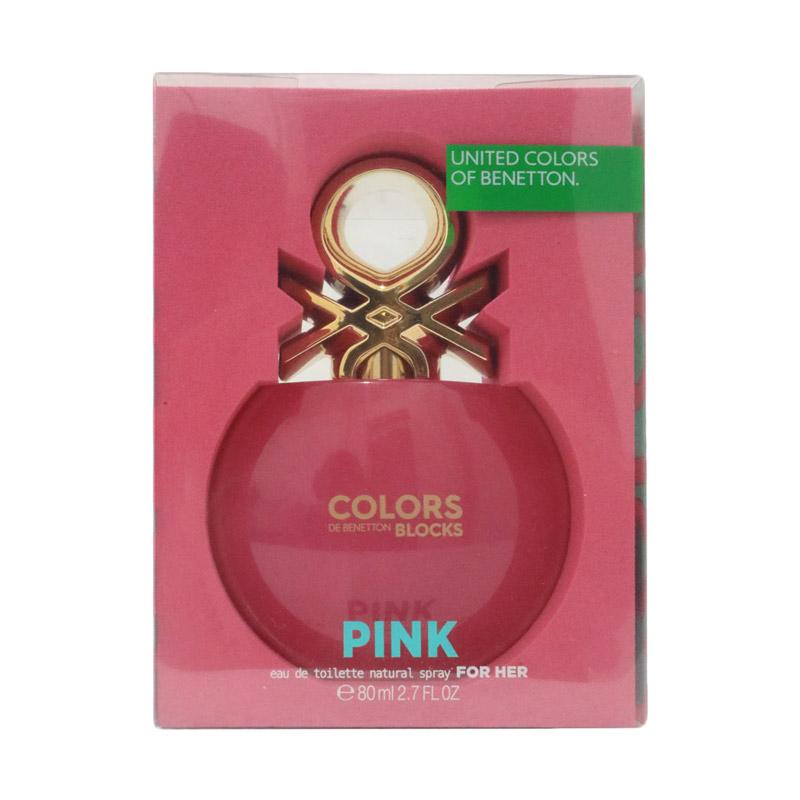 Jual Benetton Colors De Benetton Blocks Pink Woman Edt Parfum Wanita Online November 2020 Blibli