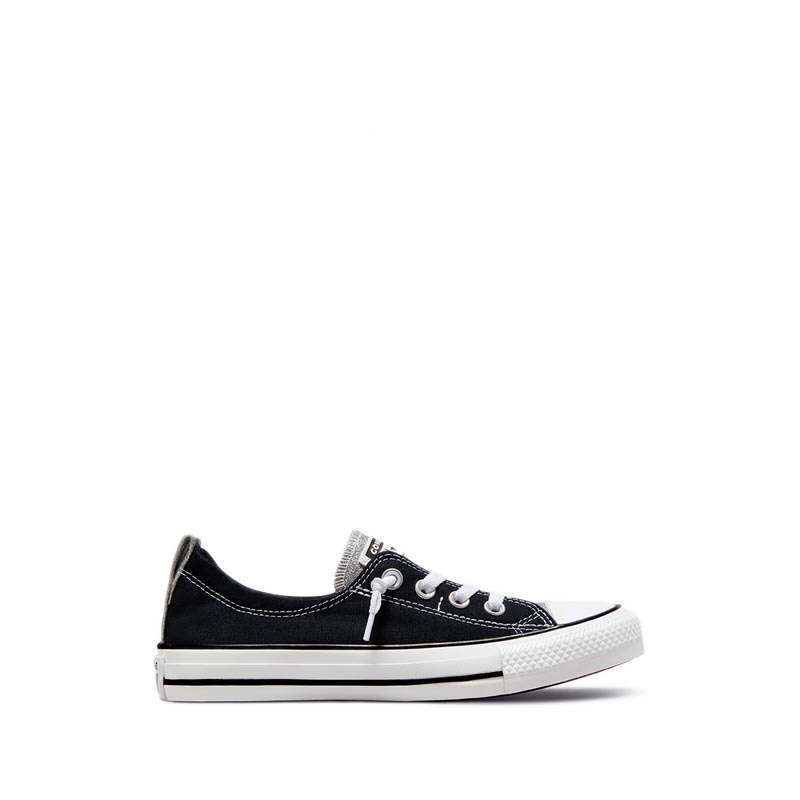 black converse with white