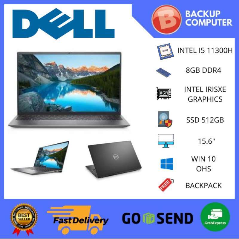 DELL INSPIRON NOTEBOOK 15 5510 i5-11320H 8GB 512GB SSD W10 HOME