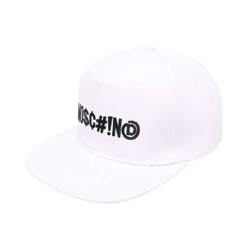Promo Moschino Cap Logo M0$c#!N@ White 