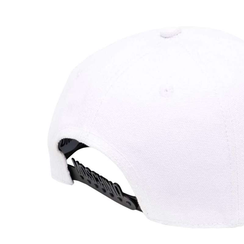 Promo Moschino Cap Logo M0$c#!N@ White 