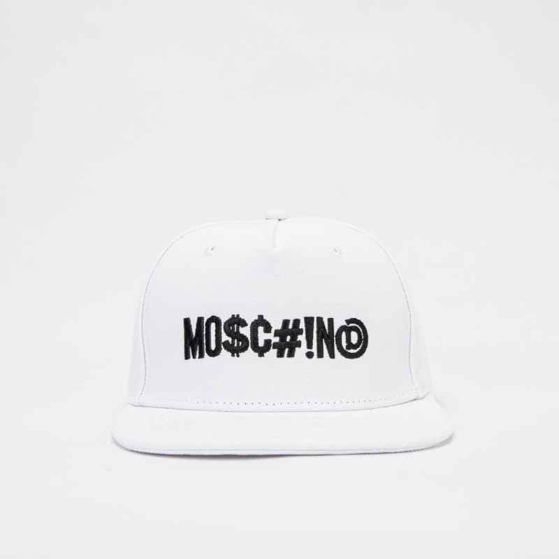 Promo Moschino Cap Logo M0$c#!N@ White 