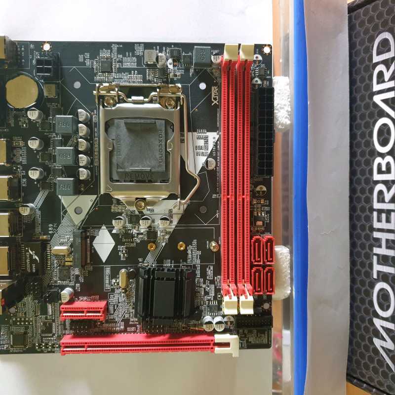 Promo Motherboard X-star H61 Nvme 100% Full Solid Kapasitor Tahan - Main Image