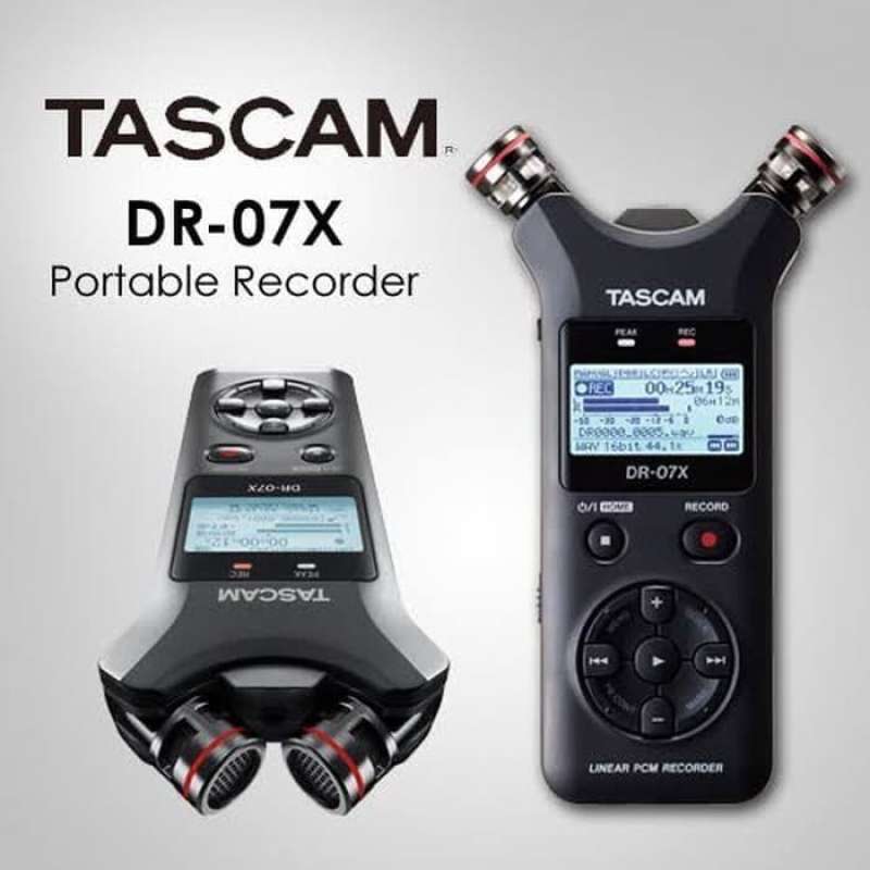 Jual Tascam DR-07X Stereo Handheld Audio Recorder DR07X di Seller
