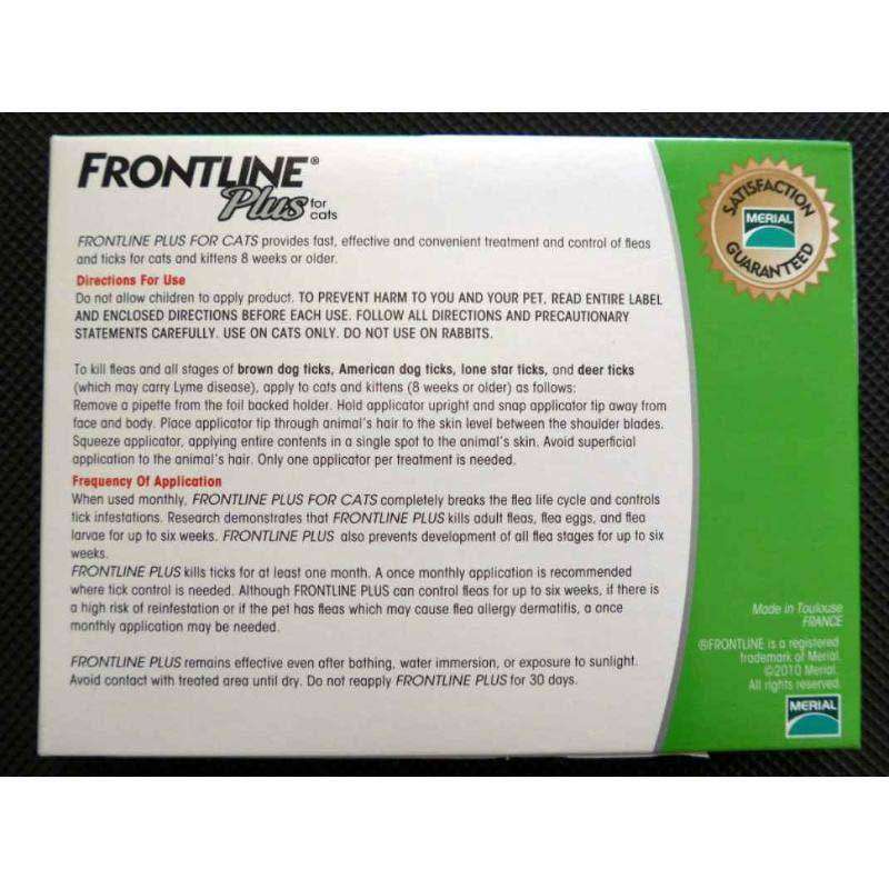 Jual Obat Kutu Kucing Frontline Plus 8 Weeks Or Older - 1 ...