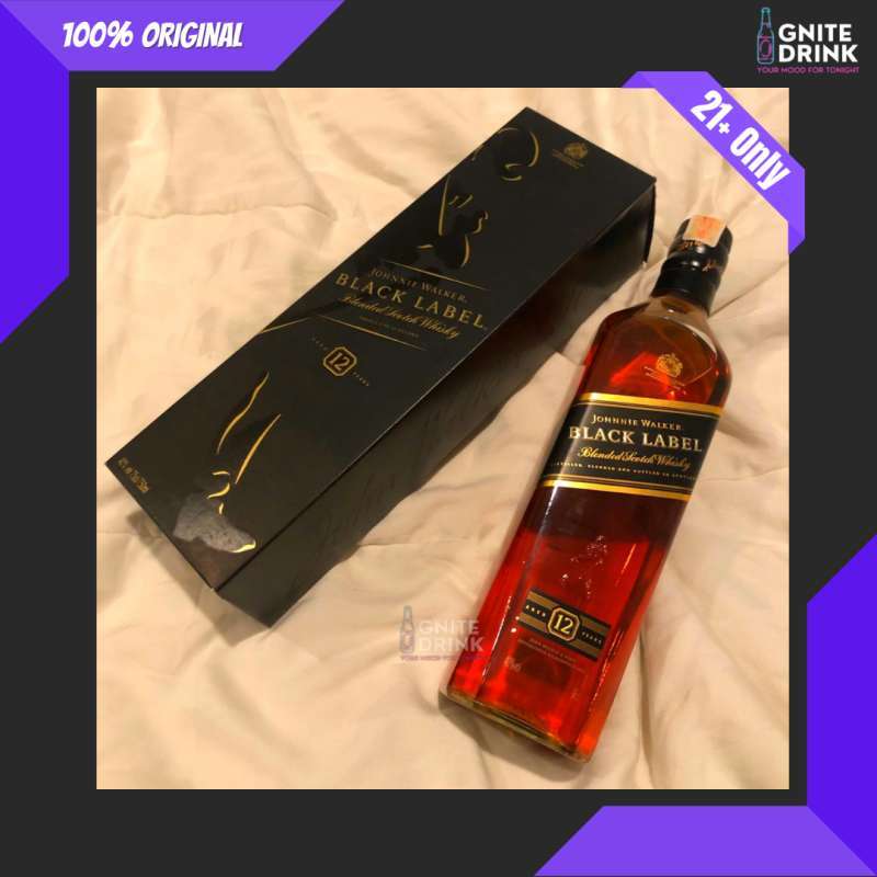 Jual Johnnie Walker Black Label - Black Label + Soju Man Soo ...