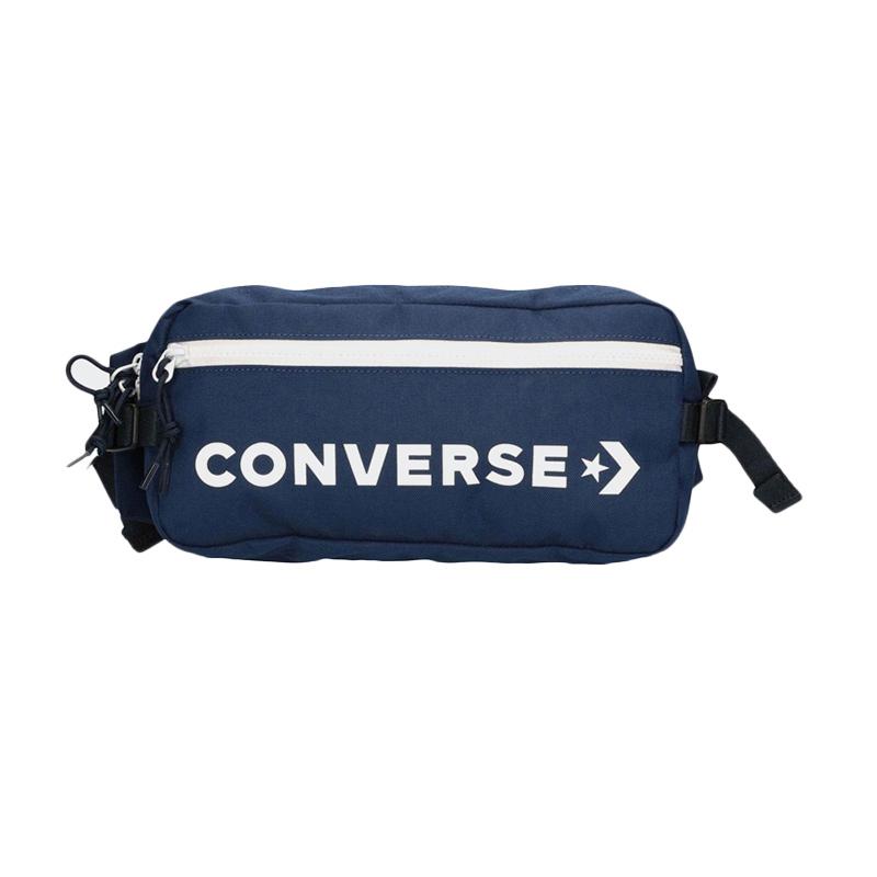 converse mesh look waist bag