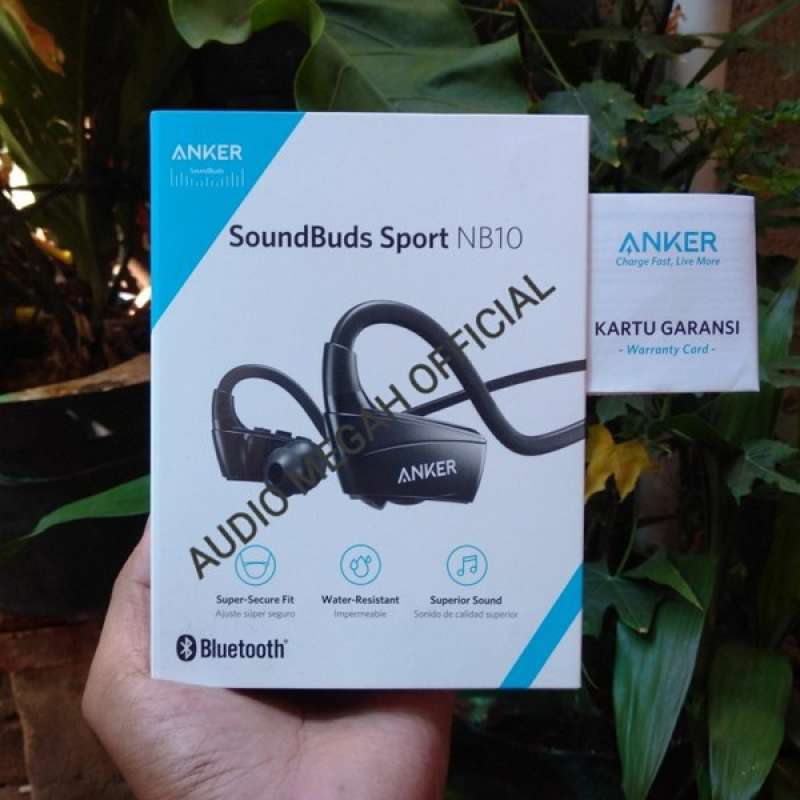 Promo Earphone Anker Soundbuds Sport Nb10 Original Garansi Anker Indonesia  di Seller Master Shop - Kota Jakarta Barat, DKI Jakarta | Blibli