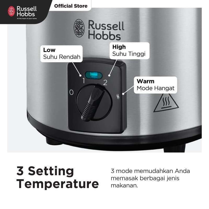 Promo Russel Hobbs Compact Home Slow Cooker Diskon 20 di Seller