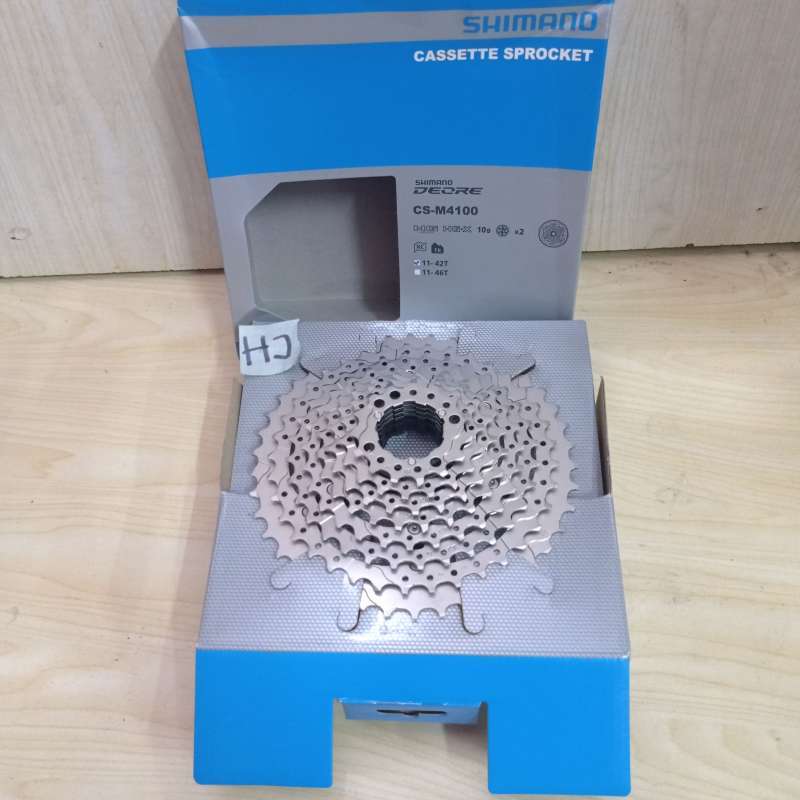 Shimano Deore M4100 10 Sprocket 10 Speed 42t Shimano Cassette Jual