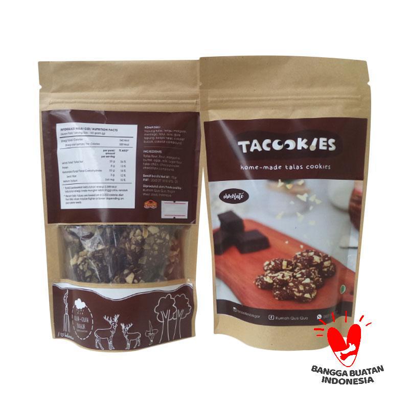 Jual Rumah Queque Tacookies Pouch Rasa Coklat Kue Kering 90 G Online September 2020 Blibli Com