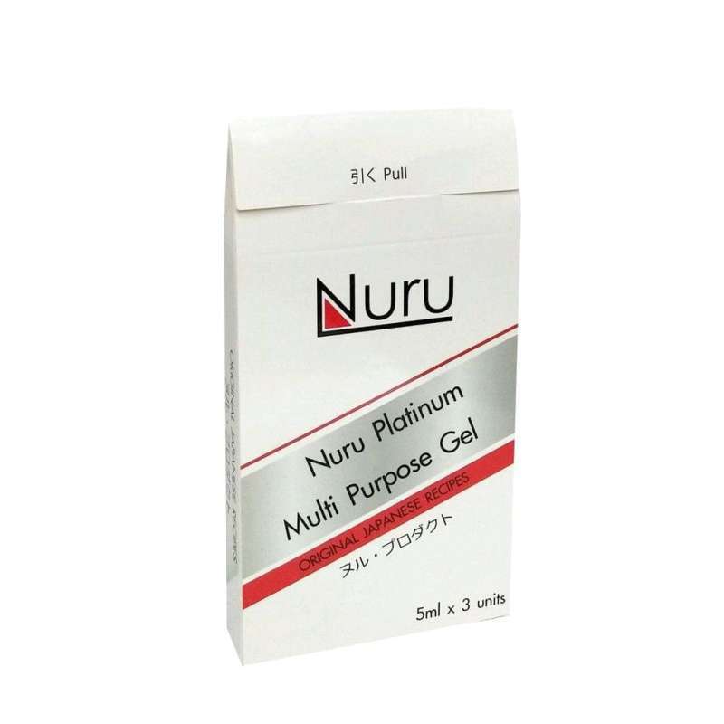 Jual Nuru Gel Platinum 5ml.x3units Nuru Lubricating Gel That AV Leather Is Used For Performances. Water-based Formula, Not Sticky, Helps To Soften The Skin Di Seller Lubricant House - Kebon Kosong, Kota Jual Nuru Gel Platinum 5ml.x3units Nuru Lubricating Gel That AV Leather Is Used For Performances. Water-based Formula, Not Sticky, Helps To Soften The Skin Di Seller Lubricant House - Kebon Kosong, Kota
