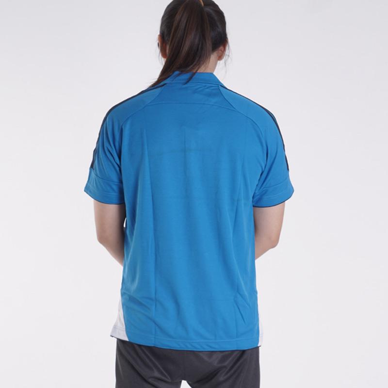 Jual Hitscore Drifit Chelsea Jersey Polo Cyan Kaos Olahraga Biru