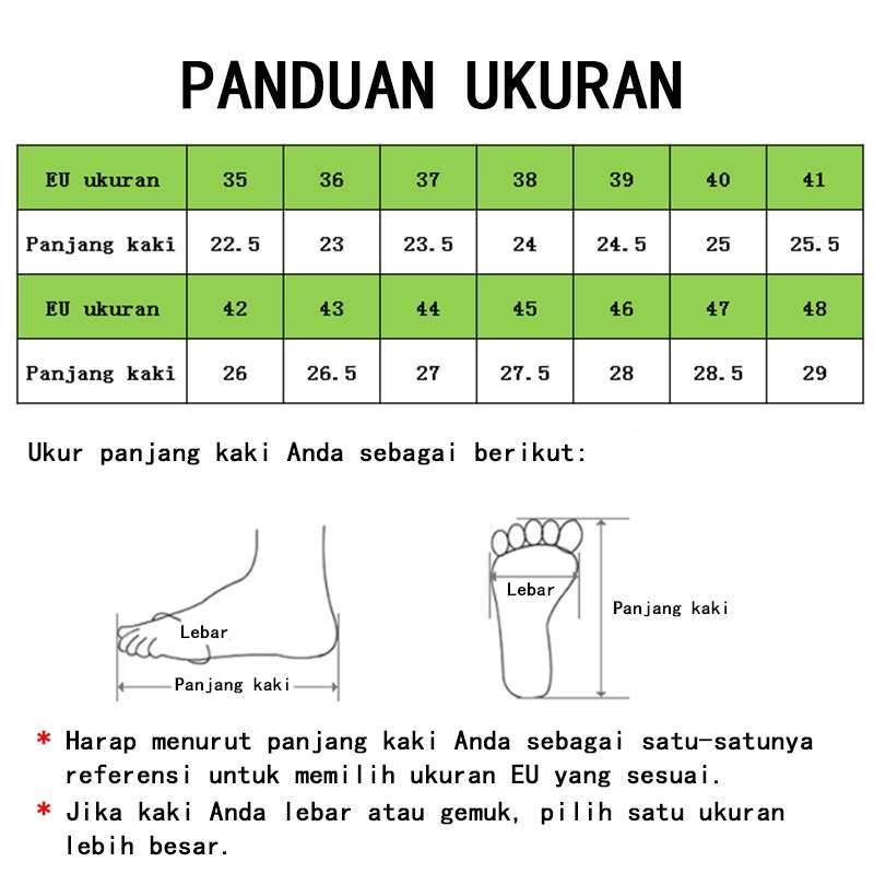 Ukuran sepatu online converse all star