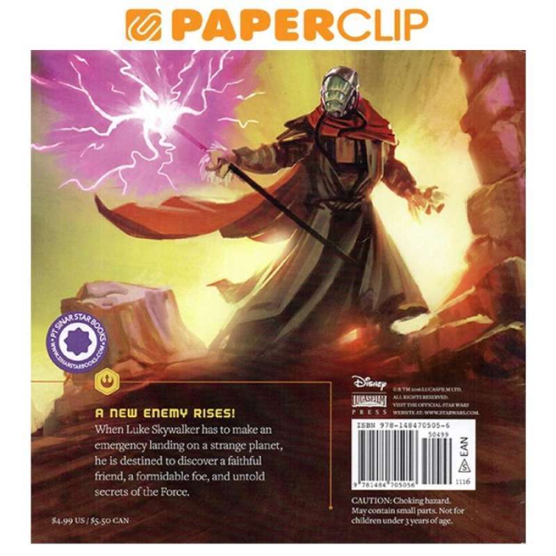 STAR WARS LUKE AND THE LOST JEDI TEMPLE 