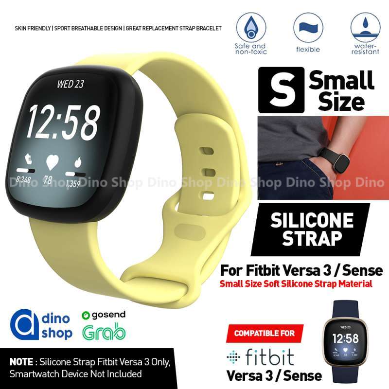Fitbit versa silicone straps clearance
