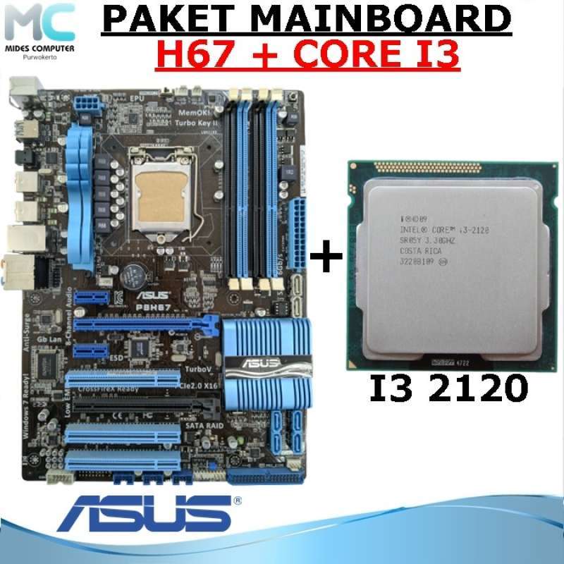 Jual Paket Mobo Intel Lga 1155 H67 Processor Core I3 Sandy Bridge Di Seller Mides Computer Purwokerto Sumampir Kab. Banyumas Blibli