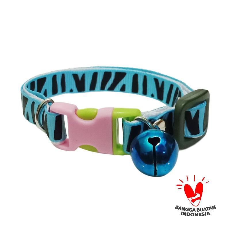 Jual Oem Motif Zebra Kalung Kucing Anjing Musang Reptil Hamster Biru 1 Cm Online Oktober 2020 Blibli Com
