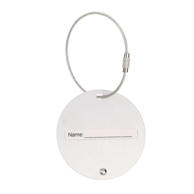 Label Alloy Suitcase Baggage Tags 