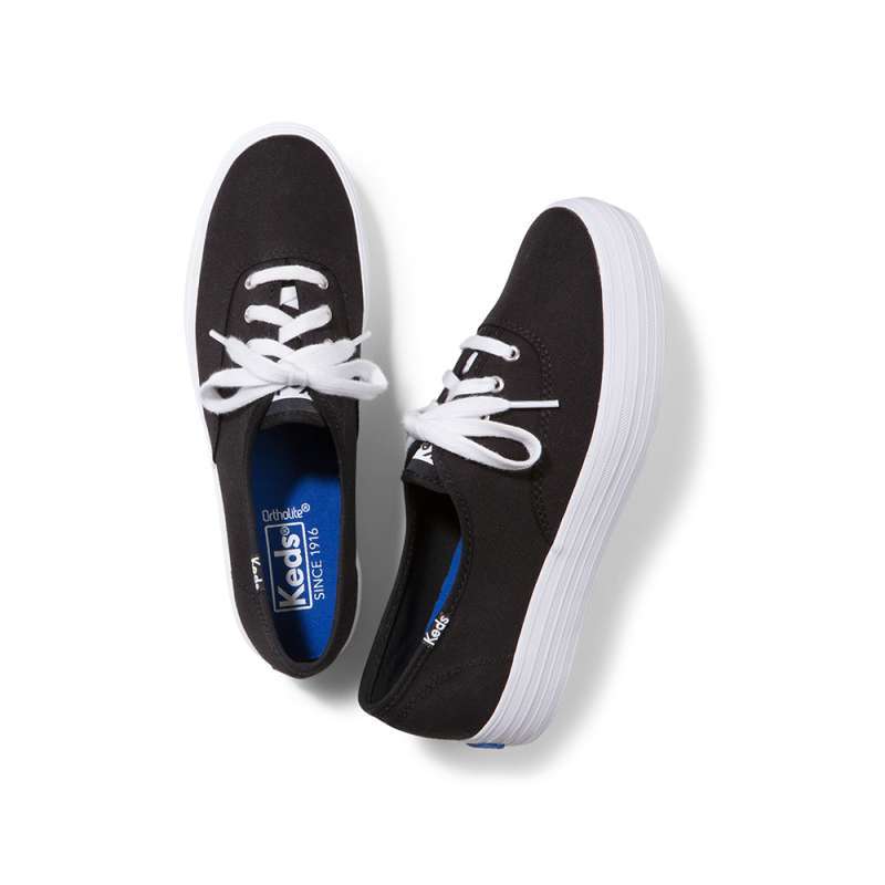 navy leather keds