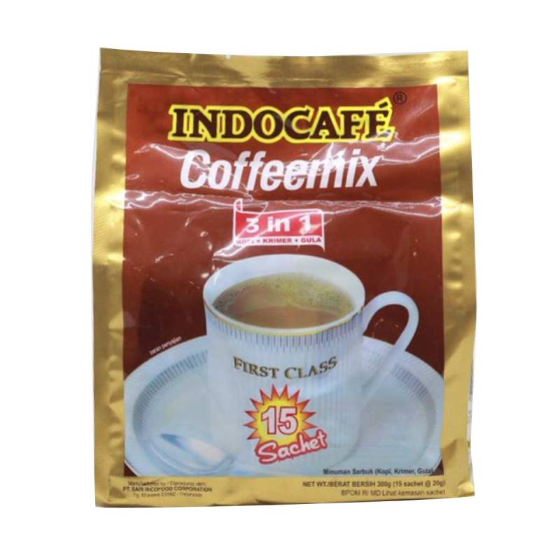Jual Indocafe Coffee Mix Kopi Instan 15 X 20 G 300 G Murah September 2020 Blibli Com